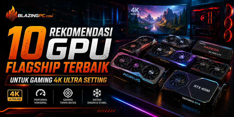 10 Rekomendasi GPU Flagship Terbaik untuk Gaming 4K Ultra Setting