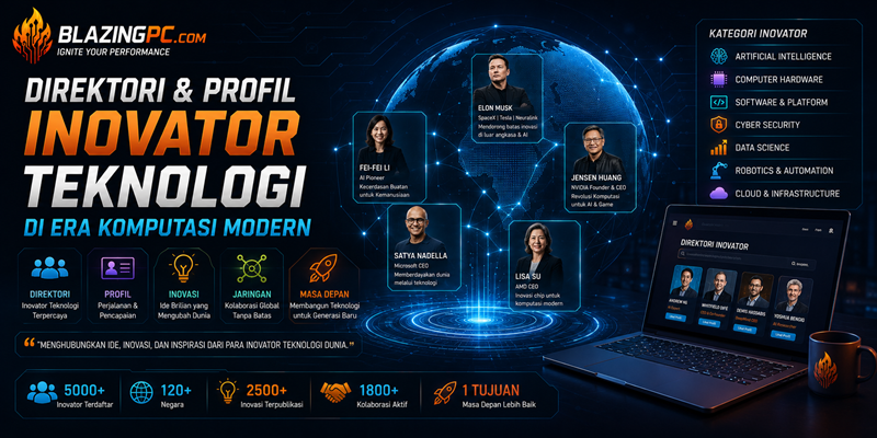 Direktori & Profil Inovator Teknologi di Era Komputasi Modern