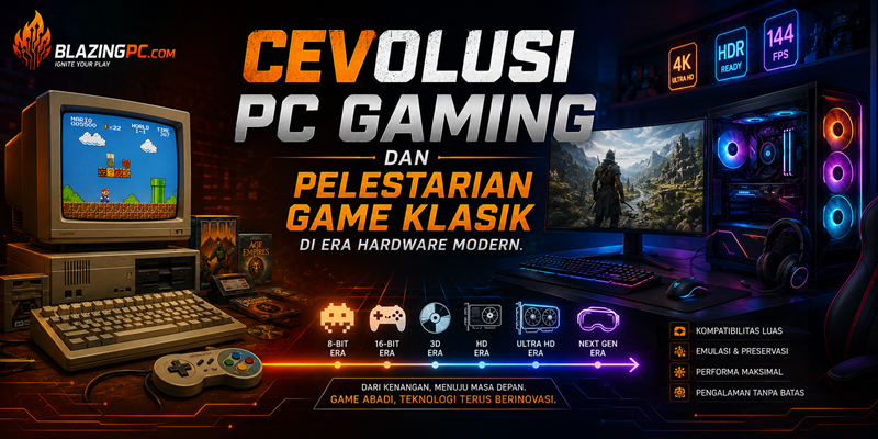 Evolusi PC Gaming dan Pelestarian Game Klasik di Era Hardware Modern
