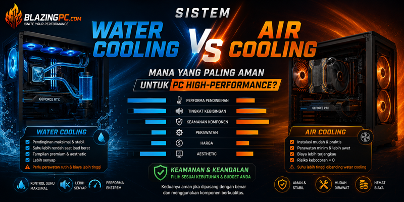 Sistem Water Cooling vs Air Cooling Mana yang Paling Aman untuk PC High-Performance (2)