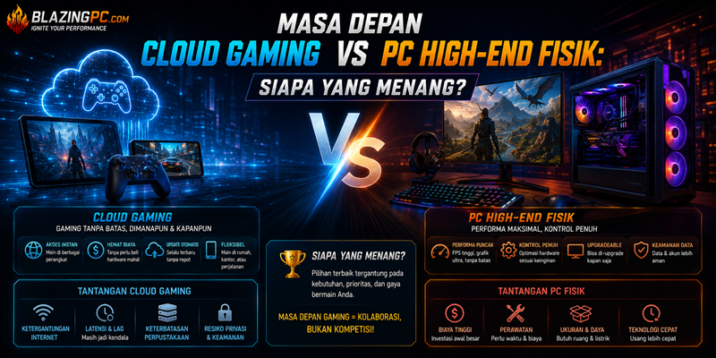 Masa Depan Cloud Gaming vs PC High-End Fisik Siapa yang Menang